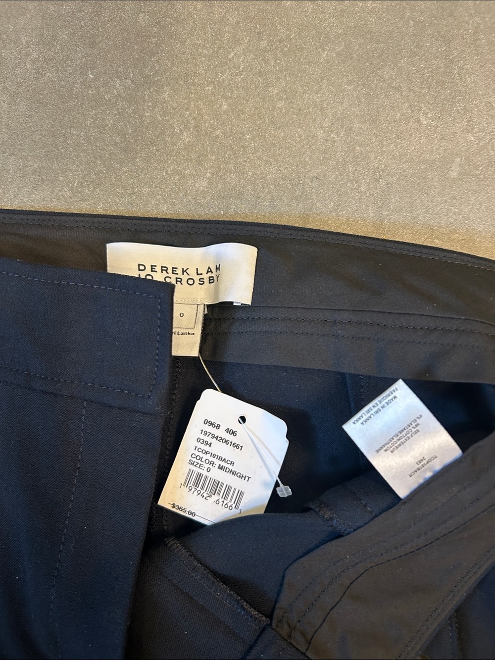 Derek Lam Crosby Trousers in Midnight - Picture 8 of 12